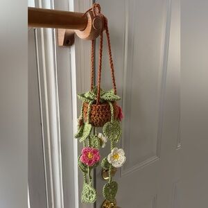 Crochet Hanging Planter